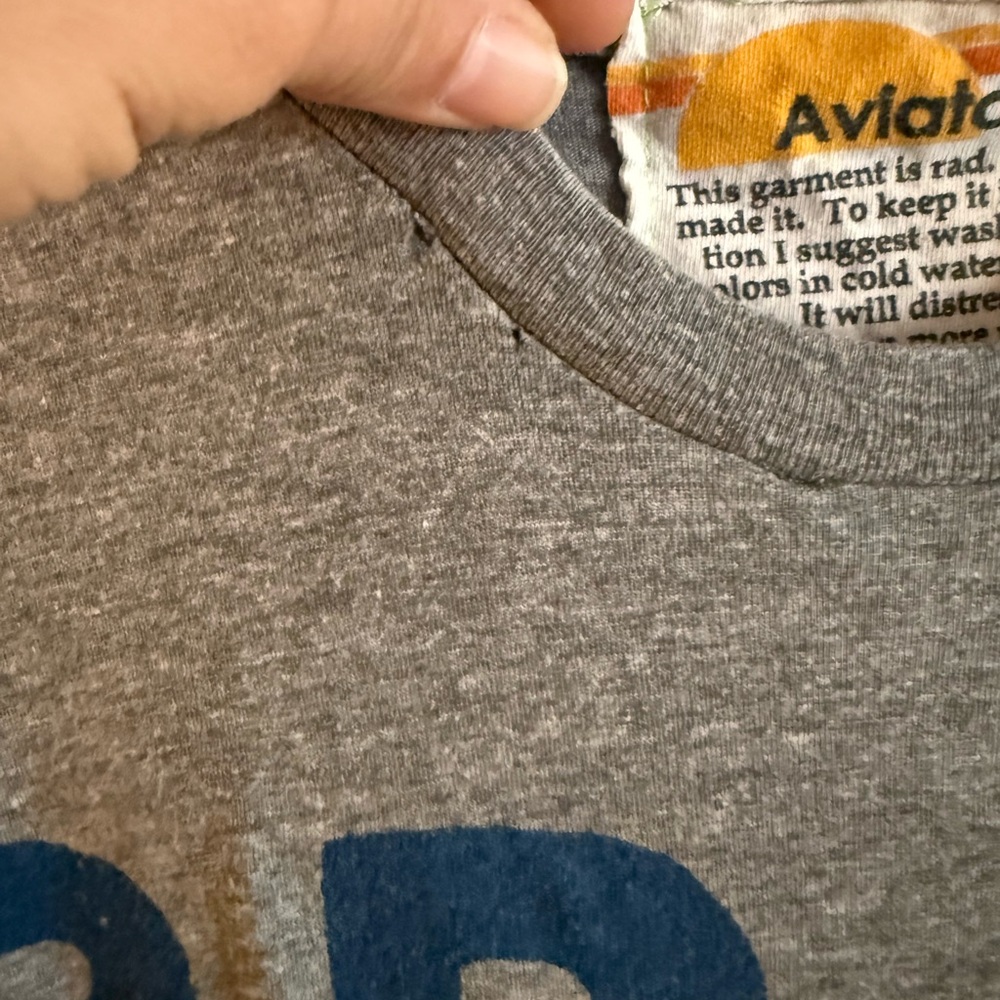 Aviator Nation Pray For Snow Long Sleeve Tee - Picture 5 of 5
